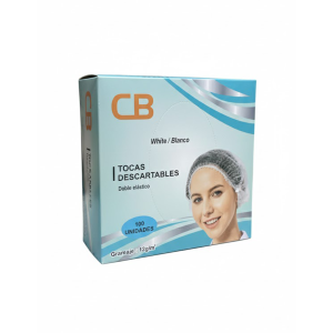 Gorros Descartables Tocas CB Cajax100unds