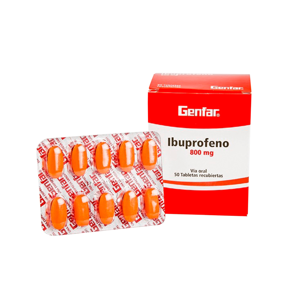 Ibuprofeno Genfarma 800Mg X50tab HM Medical
