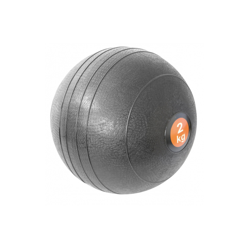 Sveltus Médecine Ball 2kg - Ballon De Musculation Orange Pour Entraînement