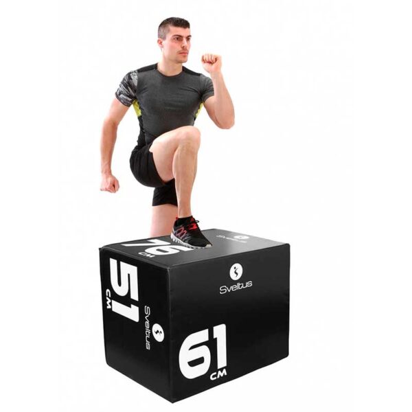 Cajón Pliométrico Suave 3 en 1 - SVELTUS - Image 3