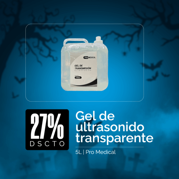 Gel de ultrasonido transparente 5L PRO MEDICAL - FISIOWEEN