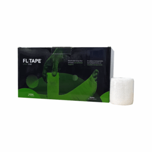 Venda Elástica Adhesiva FL TAPE Light EAB 7.5cm x 6.9m Blanco 16 Unds