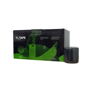 Venda Elástica Adhesiva FL TAPE Light EAB 7.5cm x 6.9m Negro 16 Unds