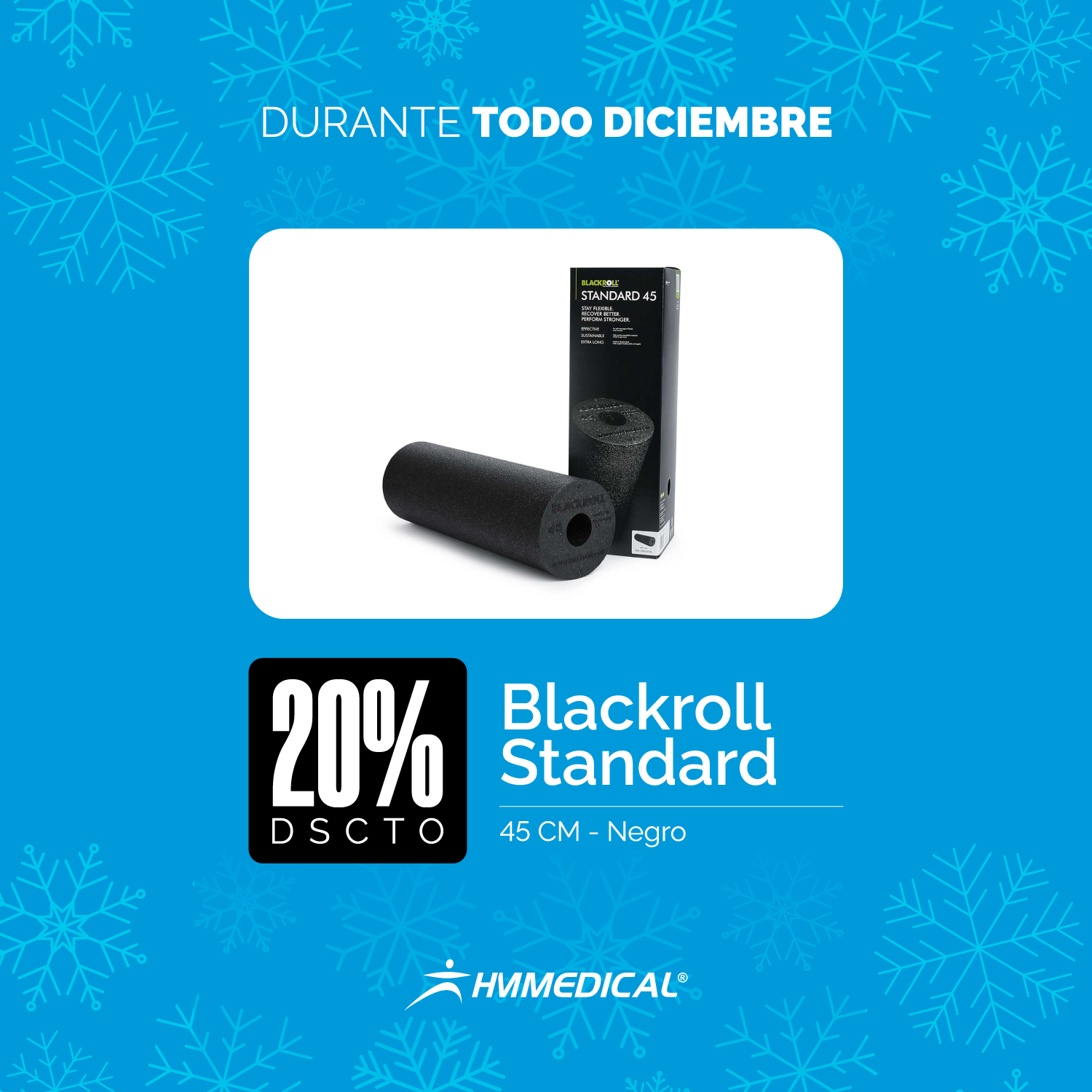 Blackroll STANDARD 45cm Negro - OFERTAS NAVIDEÑAS