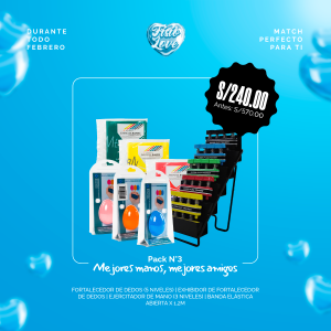 Mejores manos, mejores amigos - FISIOLOVE Pack 3