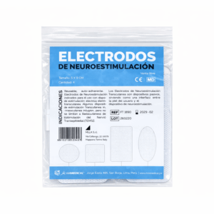 Electrodos 5cm x 9cm 4 Unidades HM MEDICAL