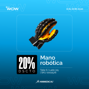Mano Robótica Talla S Lado Izquierdo – HM MEDICAL – CYBER WOW