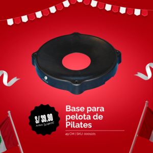 Base Para Pelota De Pilates De 49 Cm SVELTUS - Fiestas Patrias