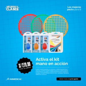 Activa el kit mano en acción - Regreso a Clases