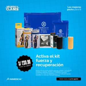 Activa el kit fuerza y recuperación - Regreso a Clases