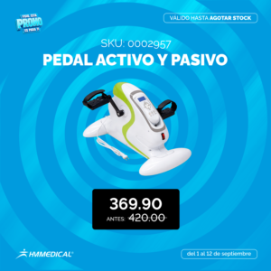 Pedal activo y pasivo - ORTOTECSA - Día del Fisio