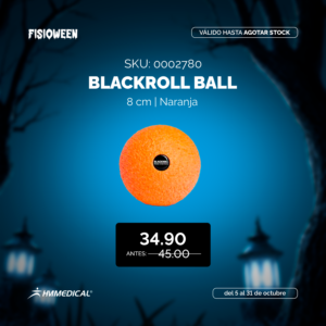 Blackroll ball 8cm - naranja - BLACKROLL - FISIOWEEN