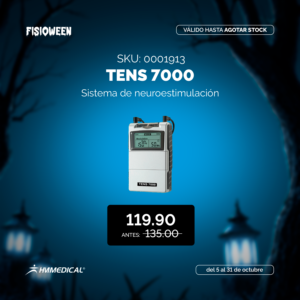 Sistema neuroestimulación modelo tens 7000 - TENS - FISIOWEEN